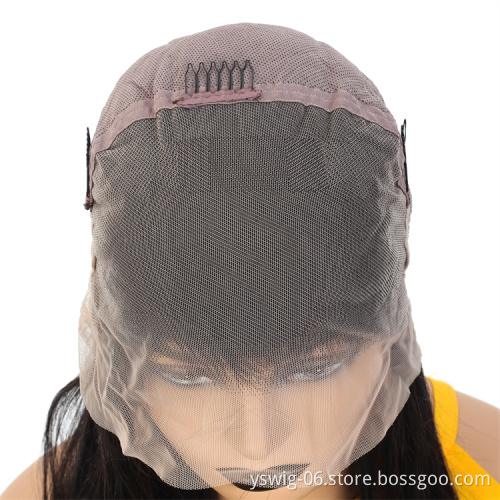 2021 Hot Selling Wholesale Fast Shipping Cuticle Aligned Unprocessed Brazilian Hair Virgin Human Hair Full Lace Wigs